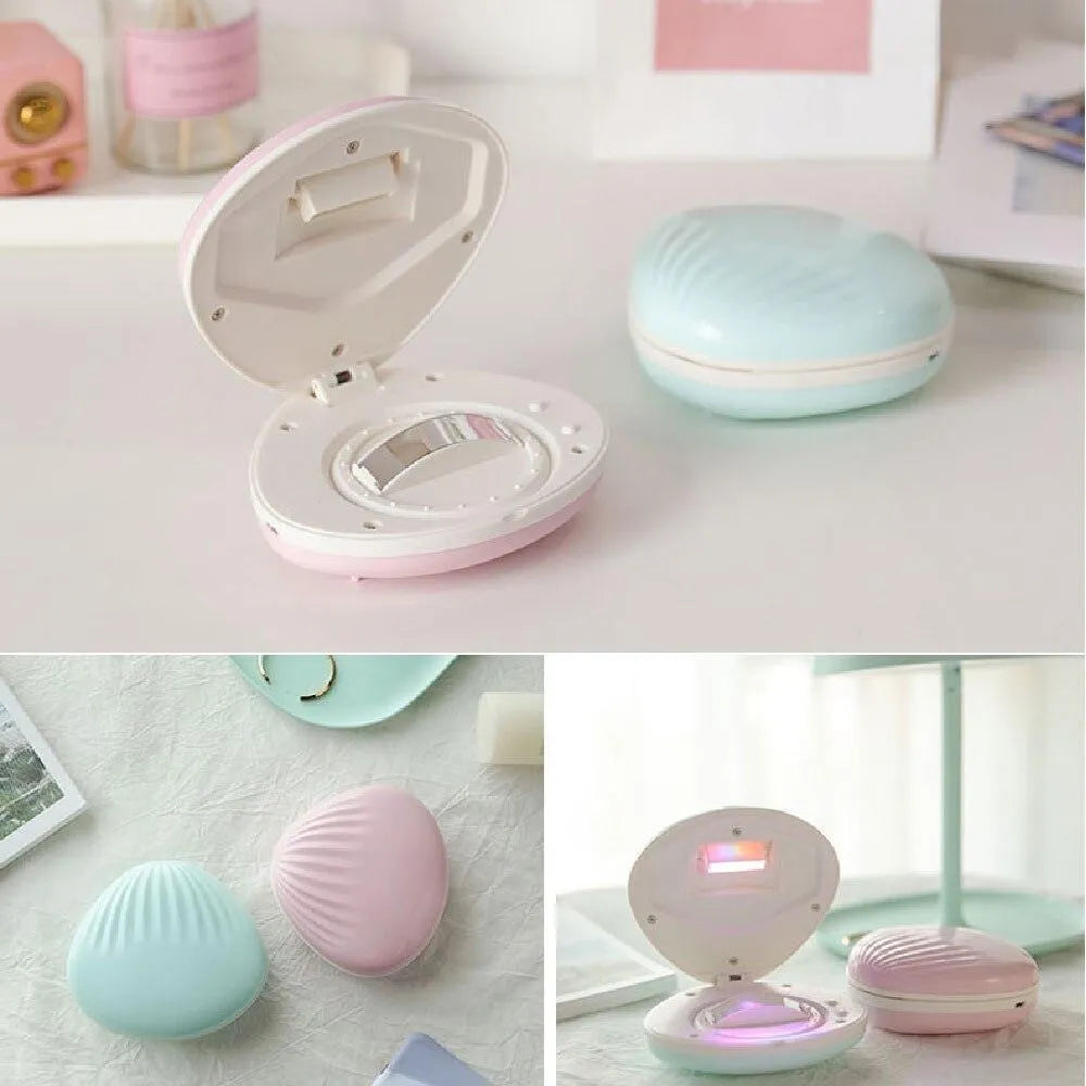 Colorful Rainbow Projection Lamp LED Night Light Shell Light Novelty Rechargeable Night Light for Children Kids Gift Light - Bellarte Enchanté Colorful Rainbow Projection Lamp LED Night Light Shell Light Novelty Rechargeable Night Light for Children Kids Gift Light